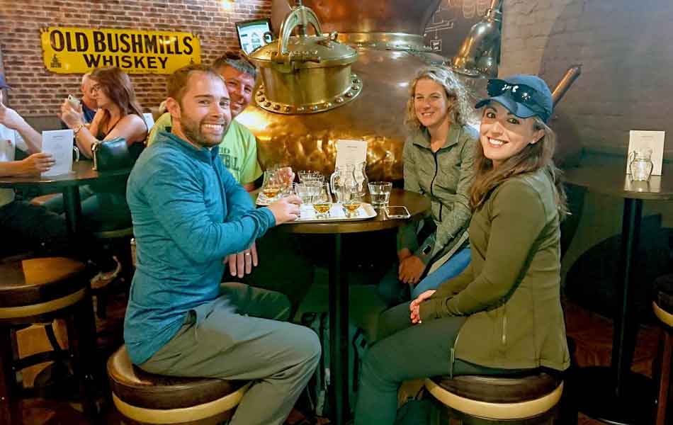 customer at old bushmills