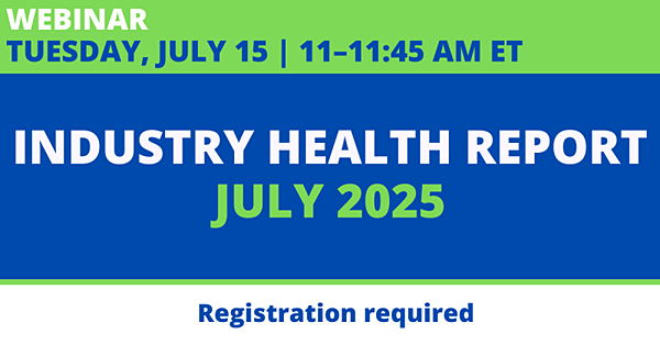 Industry Health Report July 2025 webinar 1200x628
