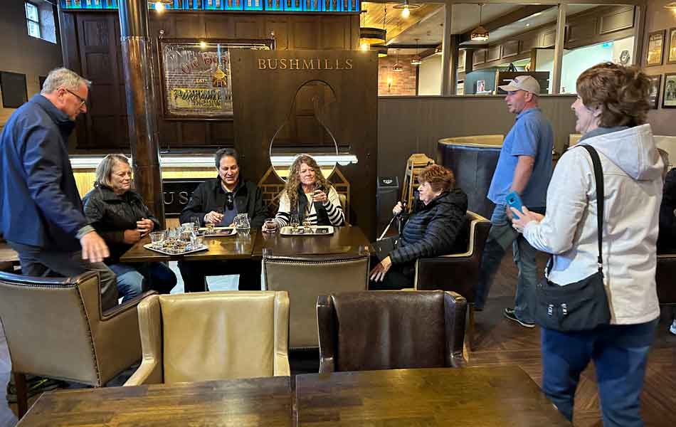 Old Bushmills Distillery Tasting room 1